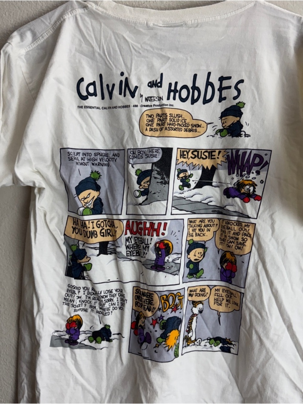 Calvin And Hobbes Vintage Shirt Size Large - Picture 2 of 8